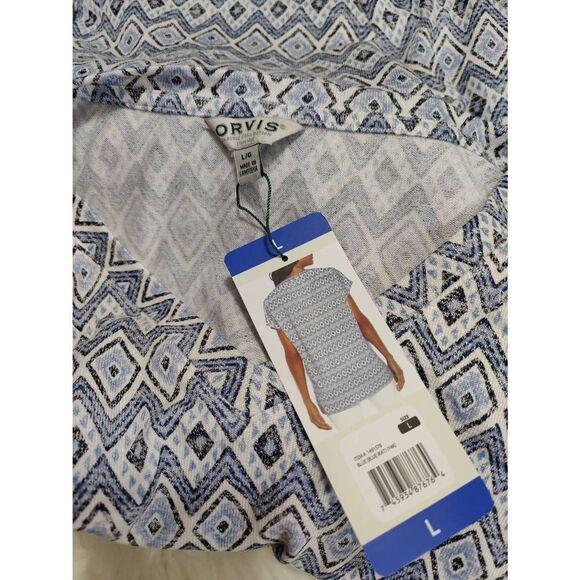 Orvis V-Neck Tunic Top NWT - Picture 4 of 4